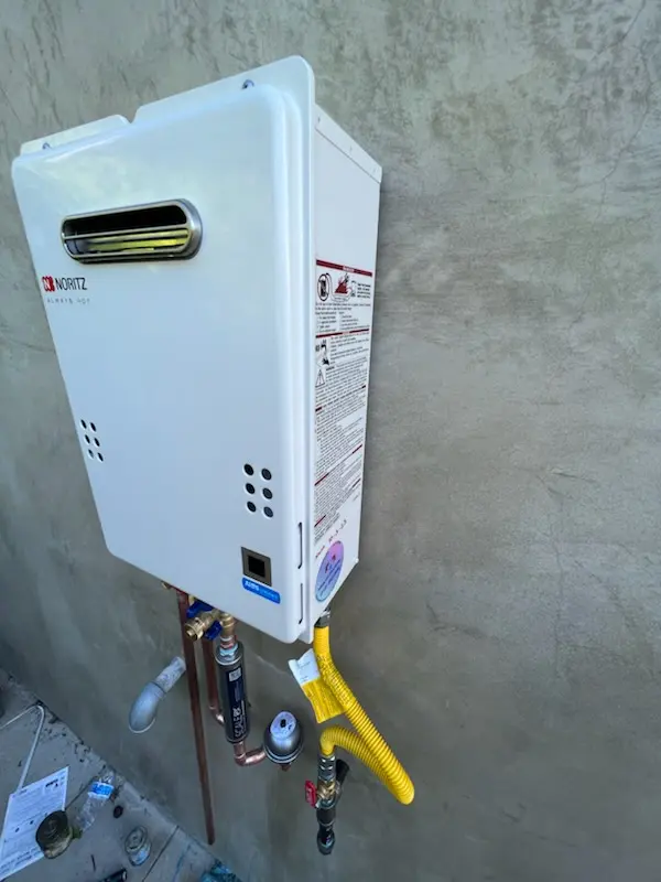 Tankless water heater installation for Central Falls homes